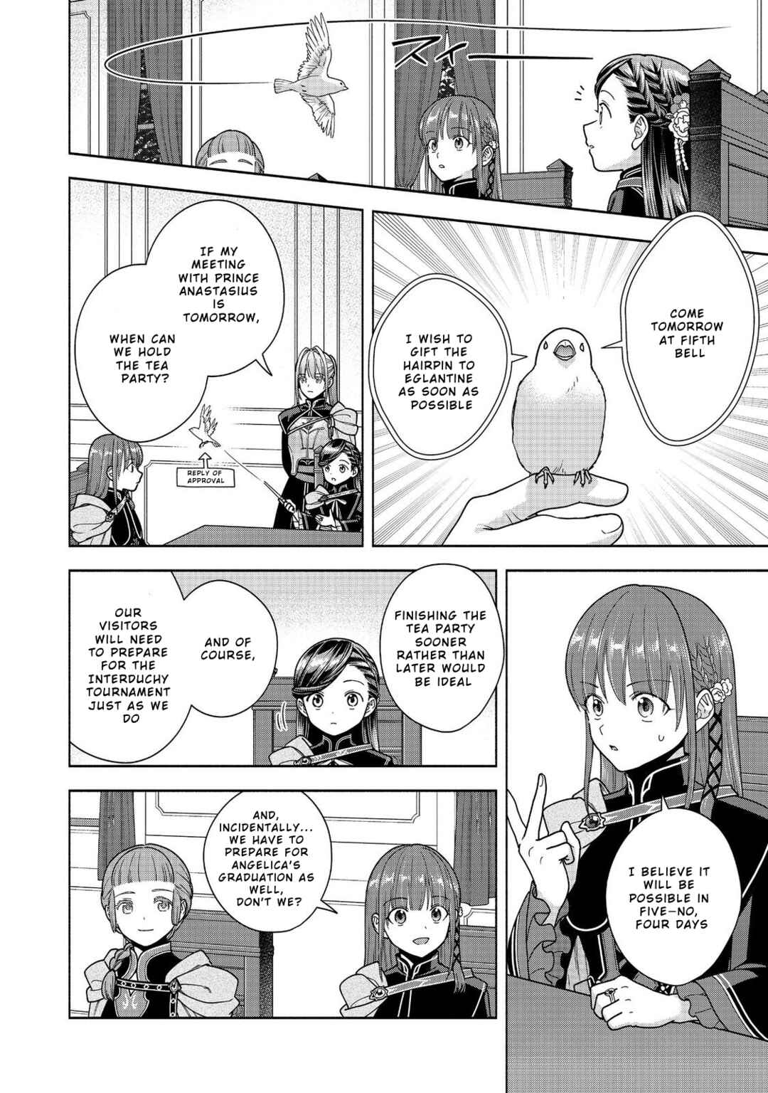 Honzuki no Gekokujou: Shisho ni Naru tame ni wa Shudan o Erandeiraremasen—Dai-4 Bu: Kizokuin no Toshokan o Sukuitai! Chapter 51 - Page 34