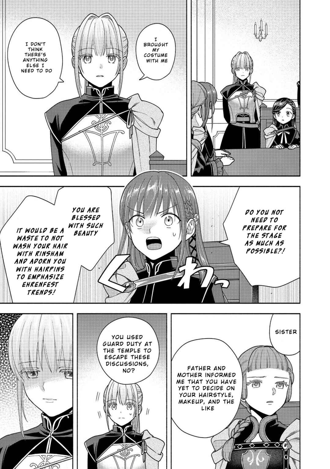 Honzuki no Gekokujou: Shisho ni Naru tame ni wa Shudan o Erandeiraremasen—Dai-4 Bu: Kizokuin no Toshokan o Sukuitai! Chapter 51 - Page 35
