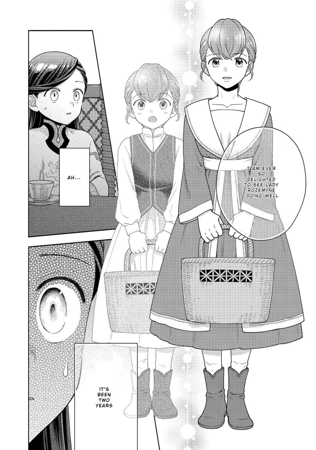 Honzuki no Gekokujou: Shisho ni Naru tame ni wa Shudan o Erandeiraremasen—Dai-4 Bu: Kizokuin no Toshokan o Sukuitai! Chapter 51 - Page 4