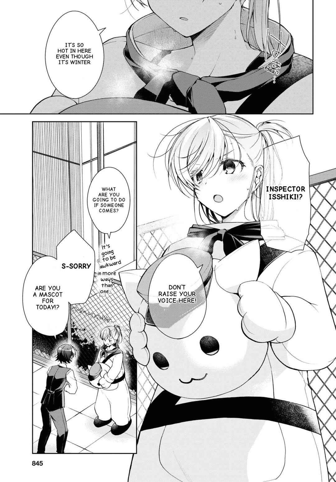 Isshiki-san wa Koi wo Shiritai. Chapter 32 - Page 15