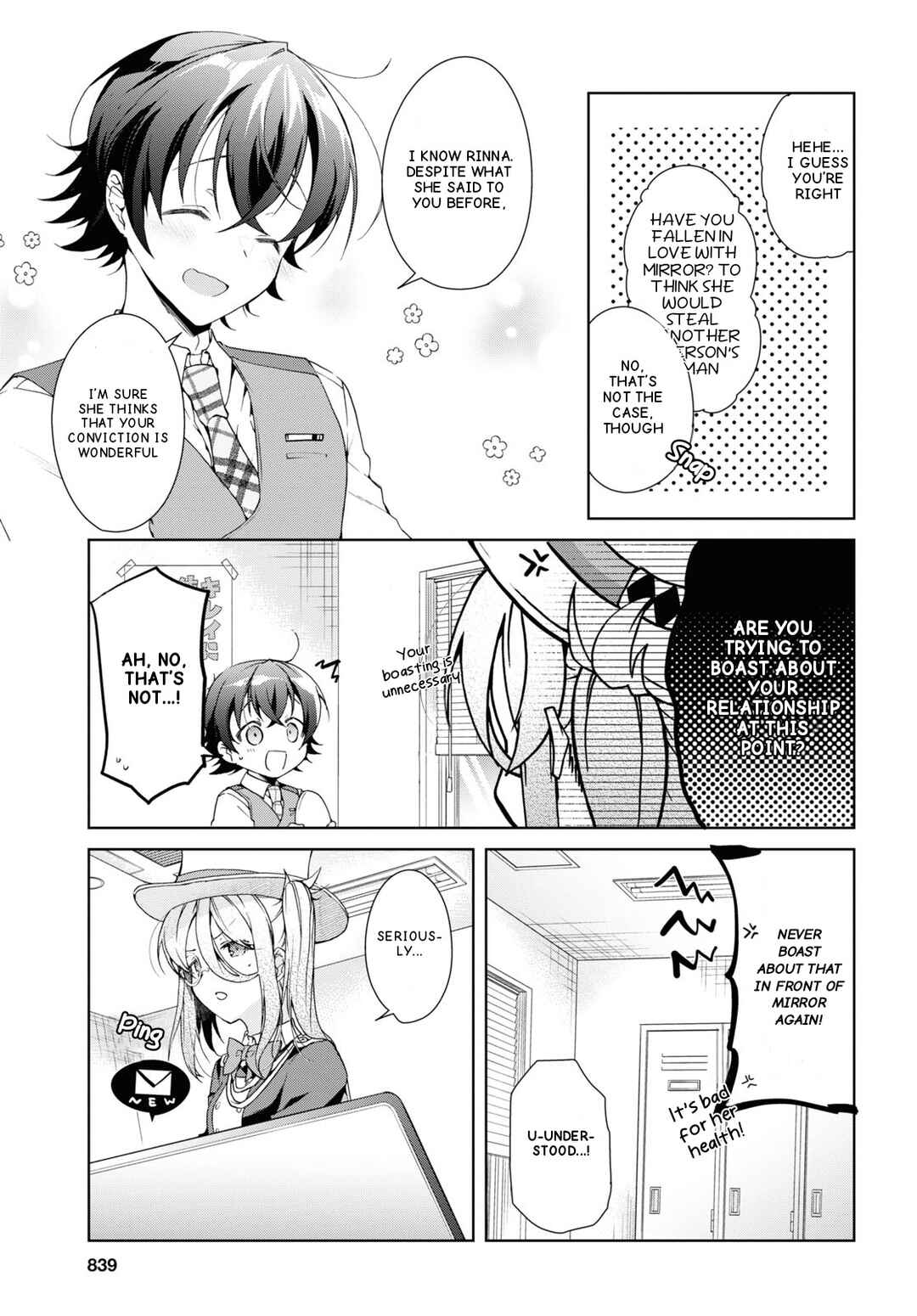 Isshiki-san wa Koi wo Shiritai. Chapter 32 - Page 9