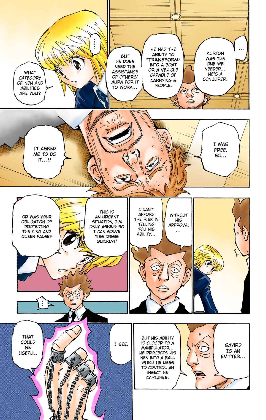 Hunter x Hunter (Official Colored) Chapter 361 - Page 8