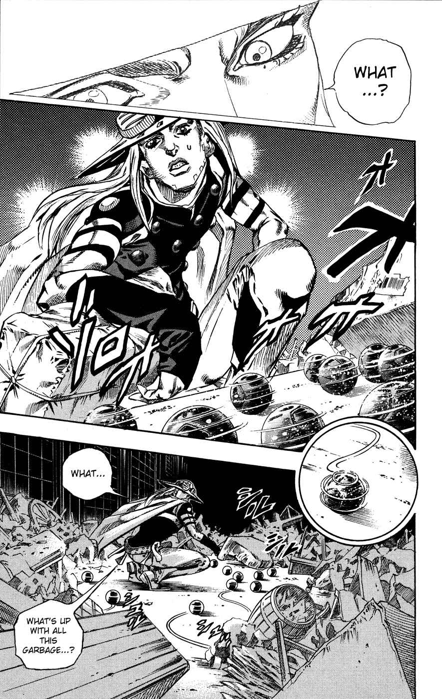 JoJo no Kimyou na Bouken: Part 7 - Steel Ball Run Chapter 57 - Page 13