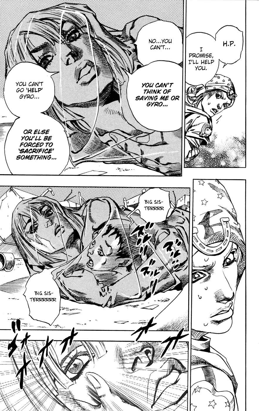 JoJo no Kimyou na Bouken: Part 7 - Steel Ball Run Chapter 57 - Page 15
