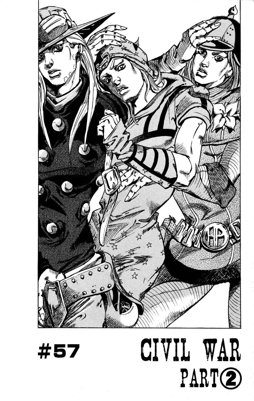 JoJo no Kimyou na Bouken: Part 7 - Steel Ball Run Chapter 57 - Page 2