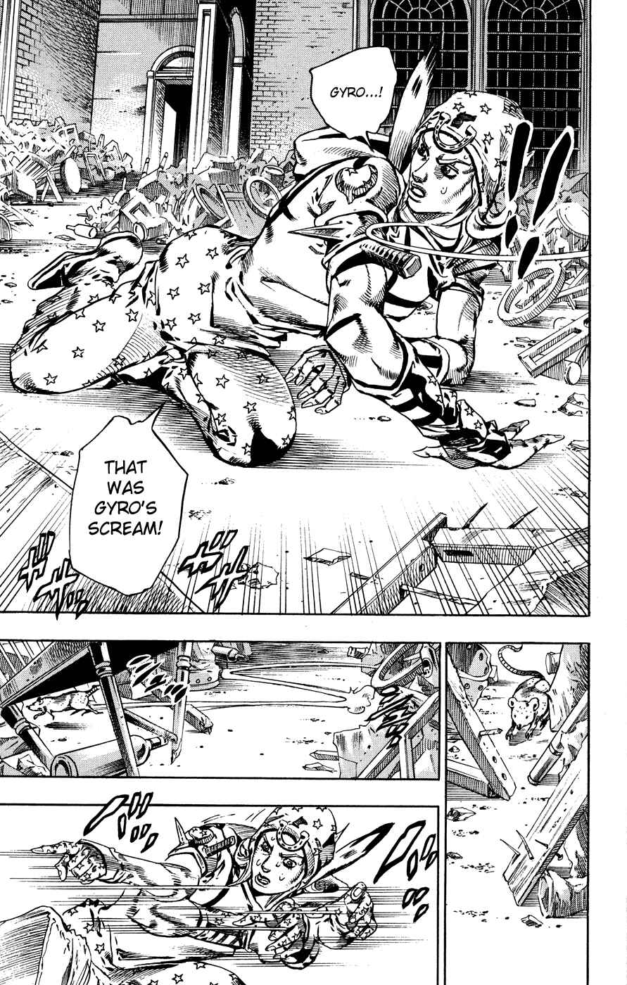 JoJo no Kimyou na Bouken: Part 7 - Steel Ball Run Chapter 57 - Page 35