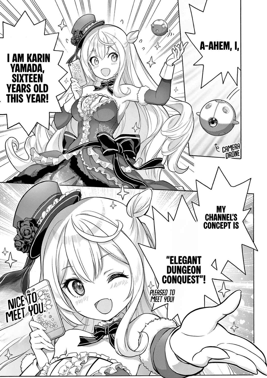 Ojousama-kei Teihen Dungeon Haishinsha, Meiwaku-kei o Bokottara Bazutte Densetsu ni Nattemasu wa!? Chapter 1 - Page 11