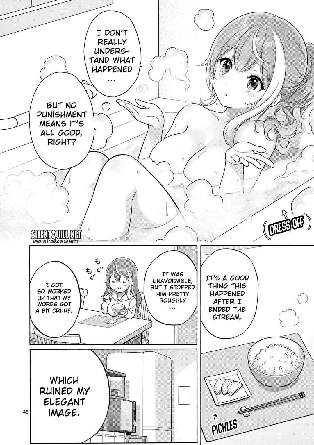 Ojousama-kei Teihen Dungeon Haishinsha, Meiwaku-kei o Bokottara Bazutte Densetsu ni Nattemasu wa!? Chapter 1 - Page 46