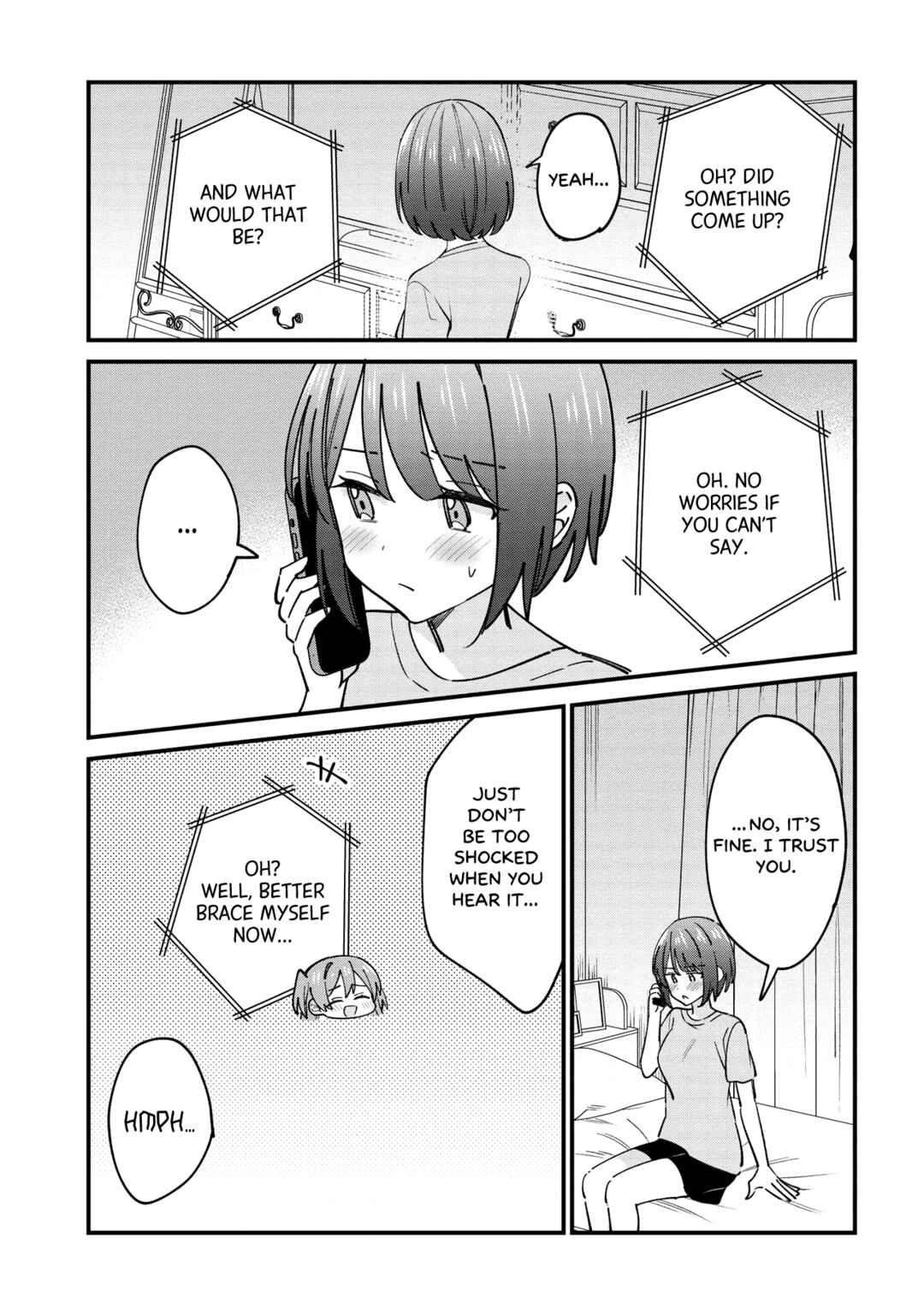 Kao dake yoi Classmate ga, Yatara to Guigui Kuru Yuri no Hanashi. Chapter 6.1 - Page 6