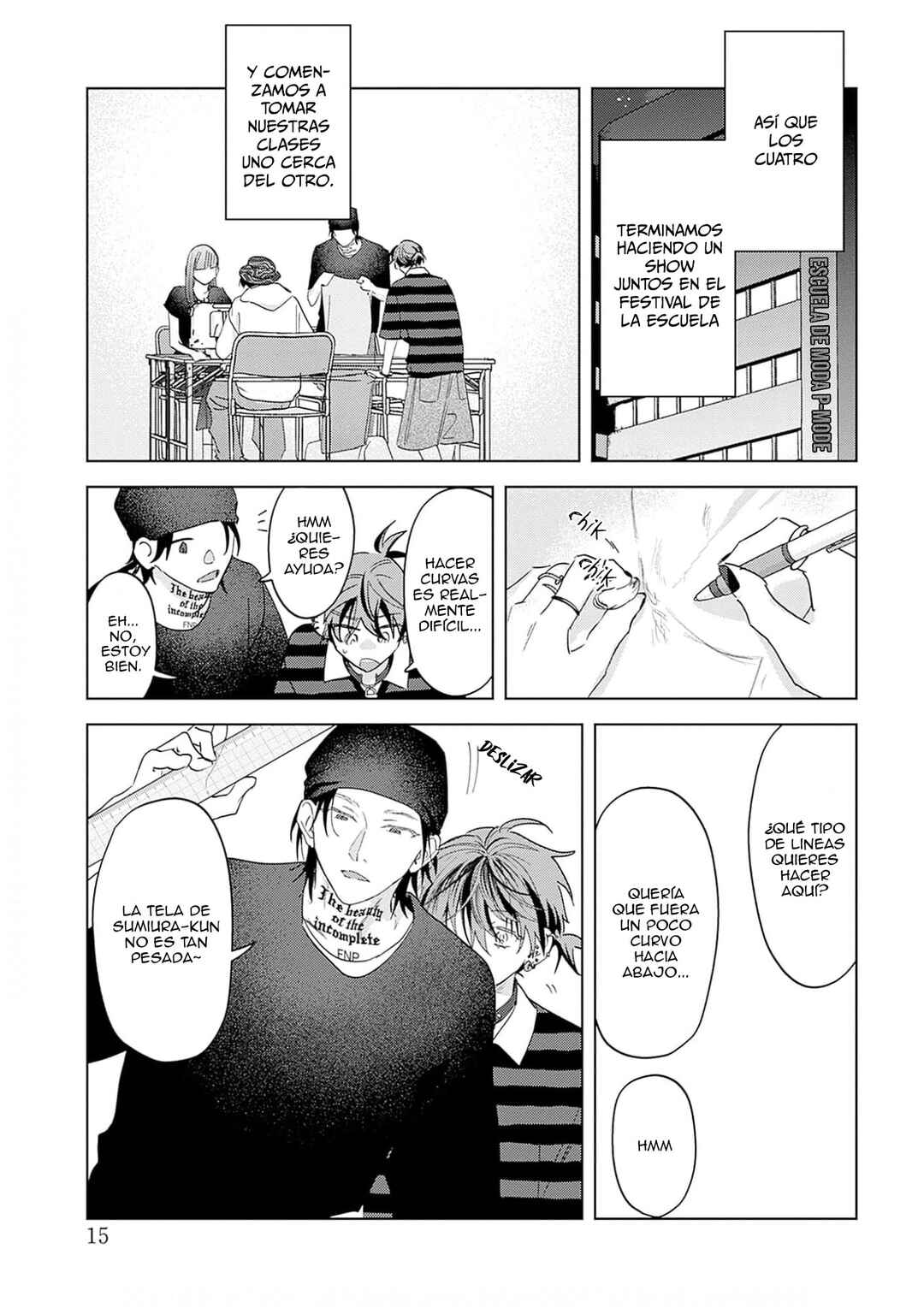 PUNKS△TRIANGLE stitch Chapter 2 - Page 13