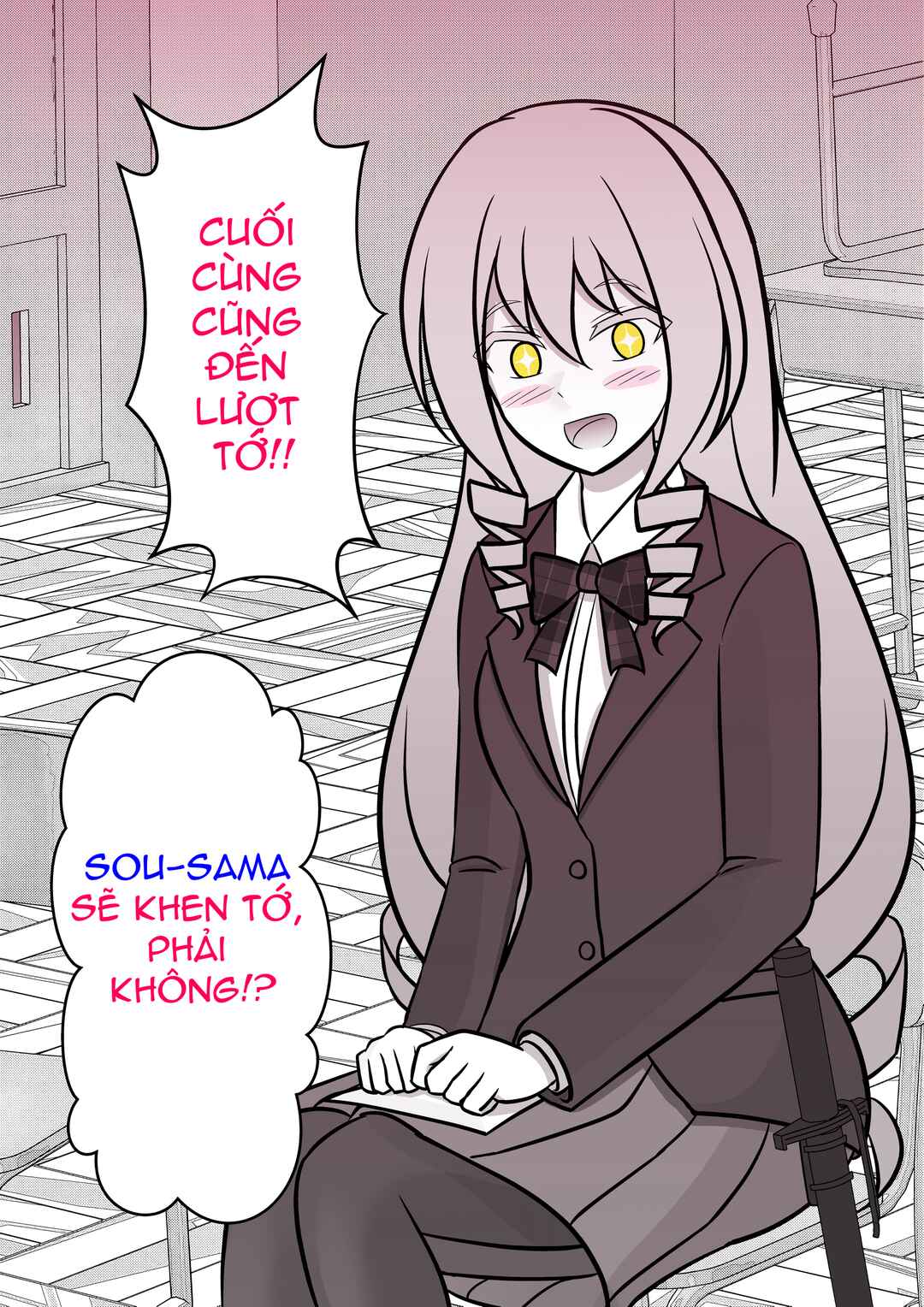 Danjo-hi 1:39 no Heikou Sekai wa Omoi no Hoka Futsuu Chapter 68 - Page 2