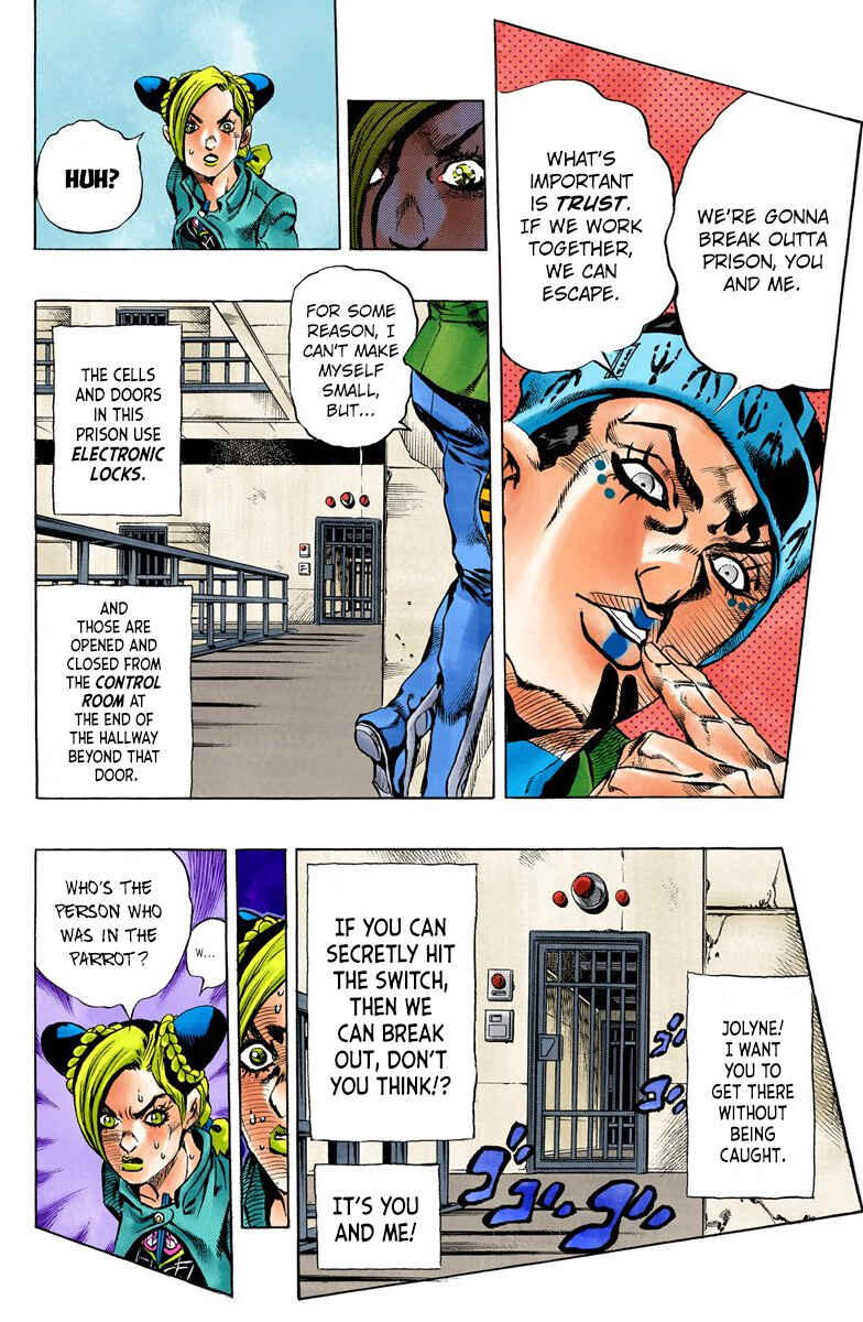 JoJo no Kimyou na Bouken: Part 6 - Stone Ocean Color-ban Chapter 6 - Page 11