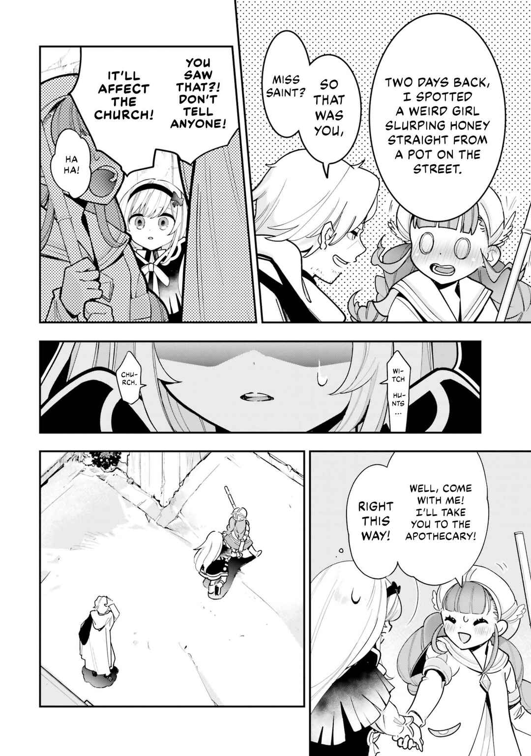 Shokubutsu Monster Musume Nikki: Seijo datta Watashi ga Uragirareta Hate ni Alraune ni Tensei Shite Shimatta node, kore kara wa Kougousei o Shinagara Shizuka ni Shokubutsu Life o Sugoshimasu Chapter 25 - Page 7