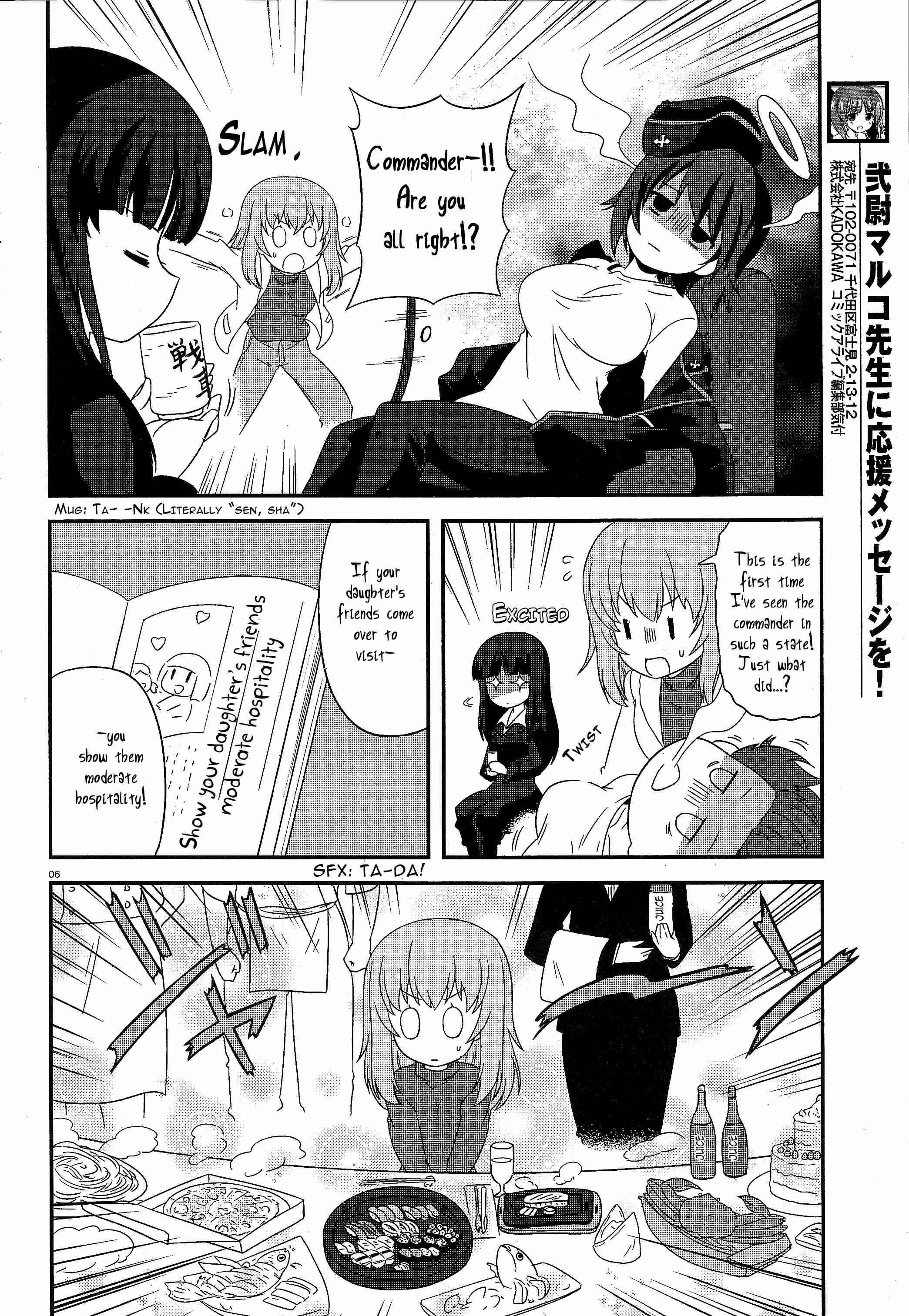 GIRLS und PANZER - Motto Love Love Sakusen desu! Chapter 32 - Page 6