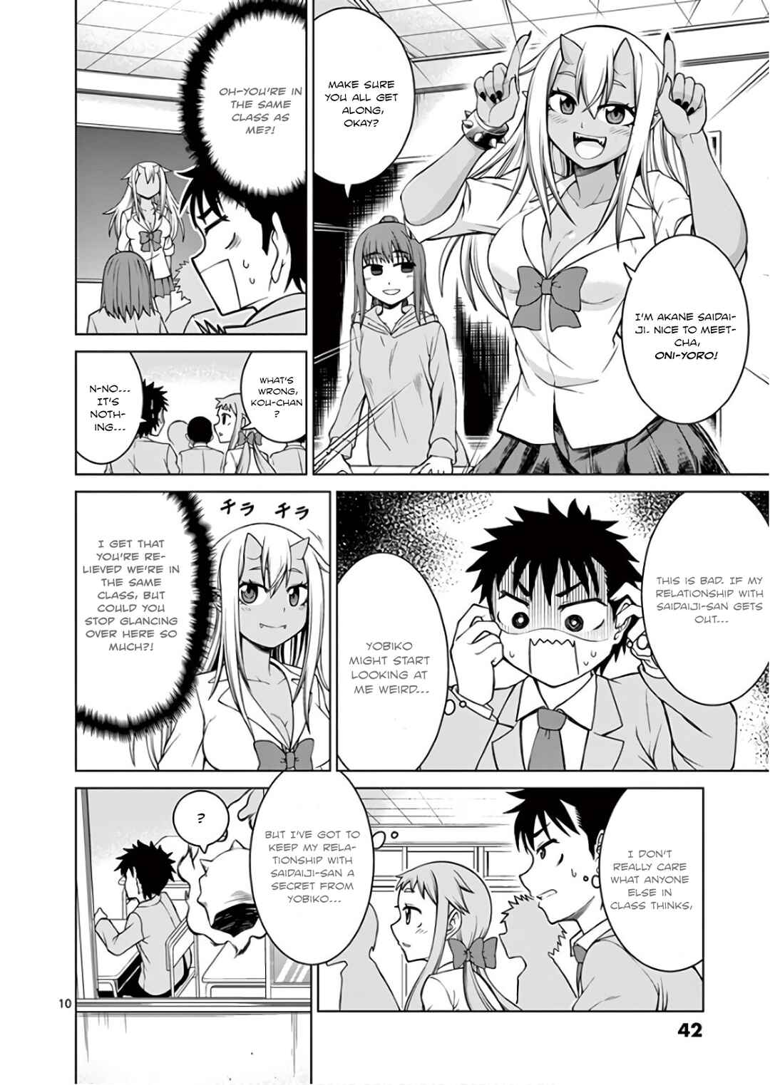 Oni Gyaru-san! Kikisemaru!! Chapter 2 - Page 10