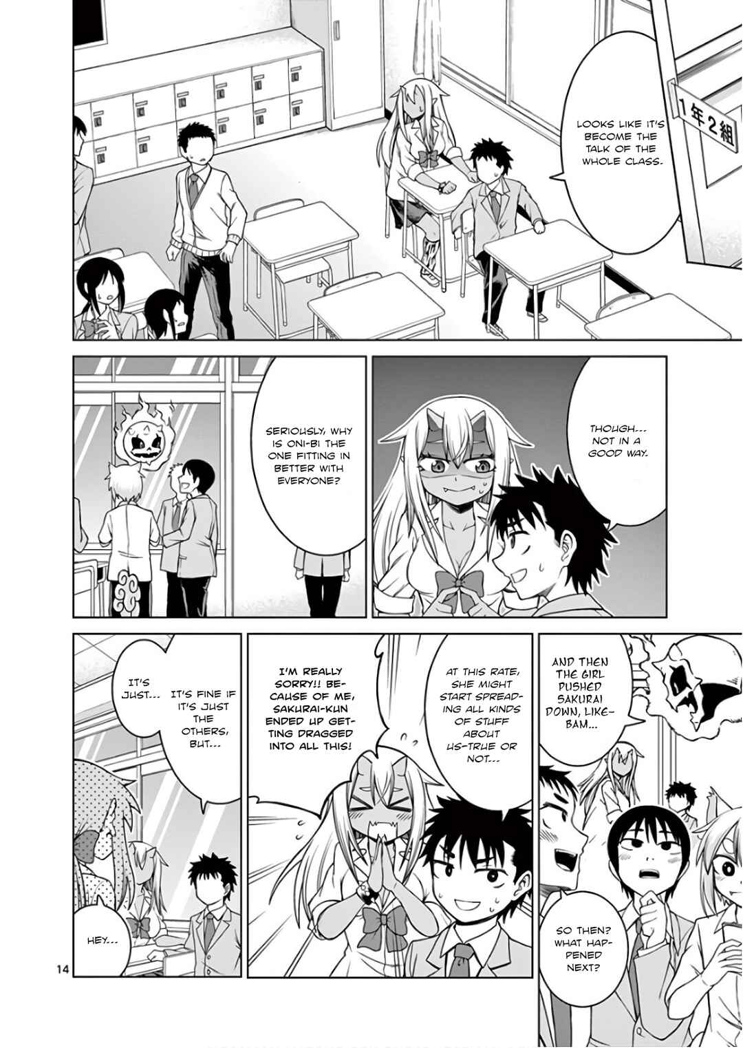 Oni Gyaru-san! Kikisemaru!! Chapter 2 - Page 14