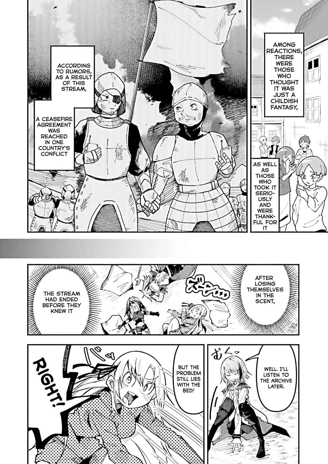 Isekai de Haishin Katsudou wo Shitara Tairyou no Yandere Shinja wo Umidashite Shimatta Ken Chapter 39 - Page 12
