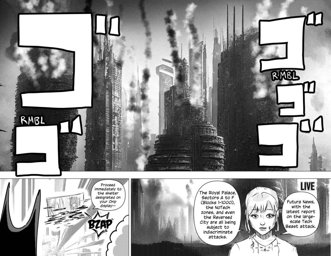 TEKNO: Sci-Fi Shonen Manga! Chapter 27 - Page 2
