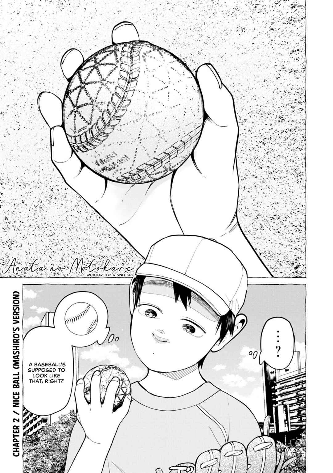 Bokura ni wa Bokura no Kotoba ga aru Chapter 2 - Page 1
