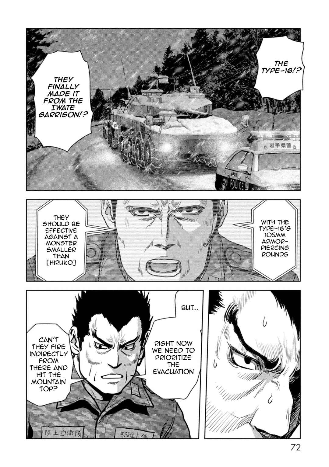 Kaijuu Jieitai Chapter 58 - Page 72