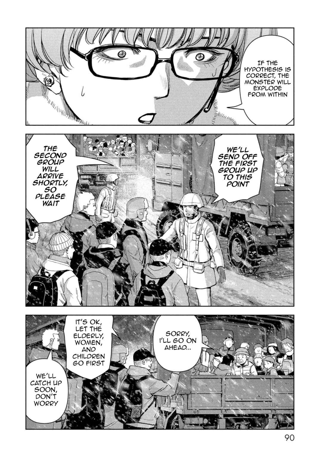 Kaijuu Jieitai Chapter 58 - Page 89