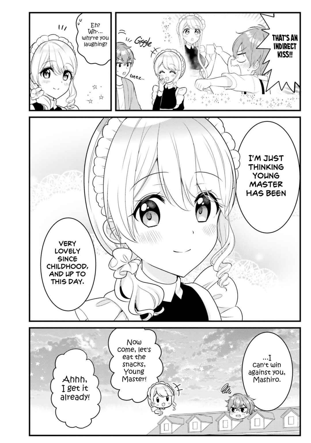 Tekito na Maid no Oneesan & Erasou de Ichizu na Botchan Chapter 39 - Page 12