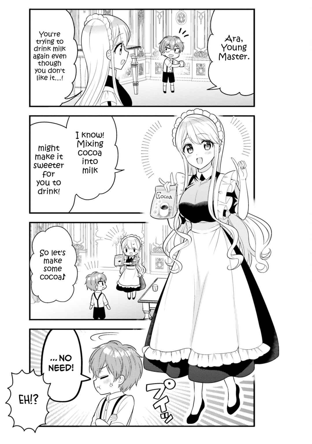 Tekito na Maid no Oneesan & Erasou de Ichizu na Botchan Chapter 39 - Page 3