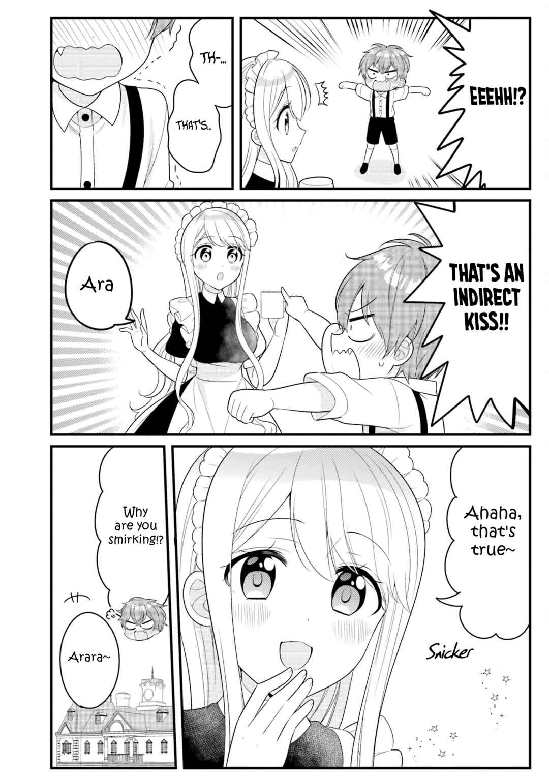 Tekito na Maid no Oneesan & Erasou de Ichizu na Botchan Chapter 39 - Page 8