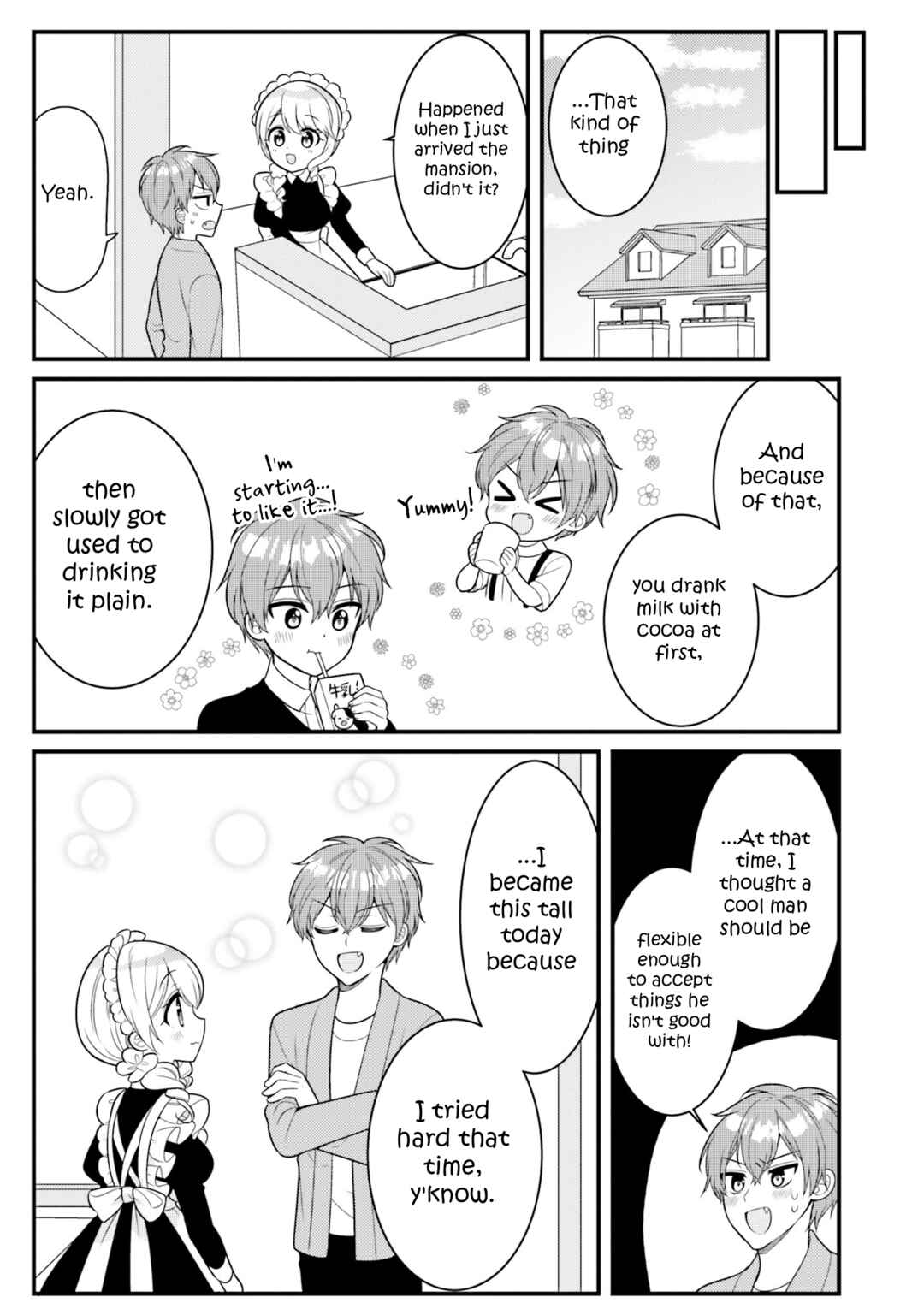 Tekito na Maid no Oneesan & Erasou de Ichizu na Botchan Chapter 39 - Page 9