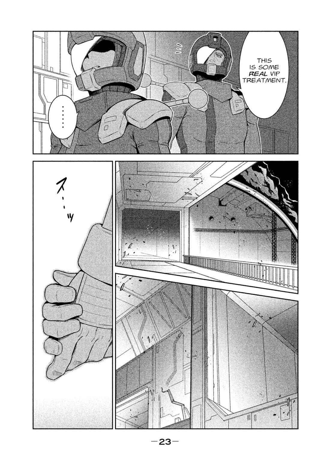 Kidou Senshi Gundam Twilight Axis Chapter 1 - Page 22