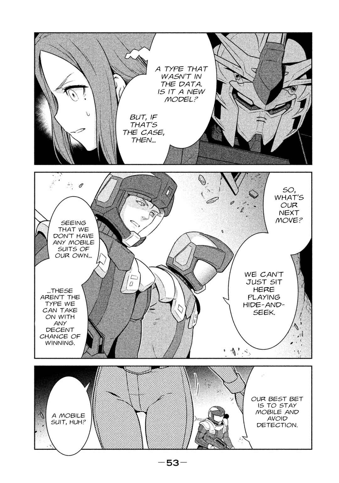 Kidou Senshi Gundam Twilight Axis Chapter 1 - Page 50
