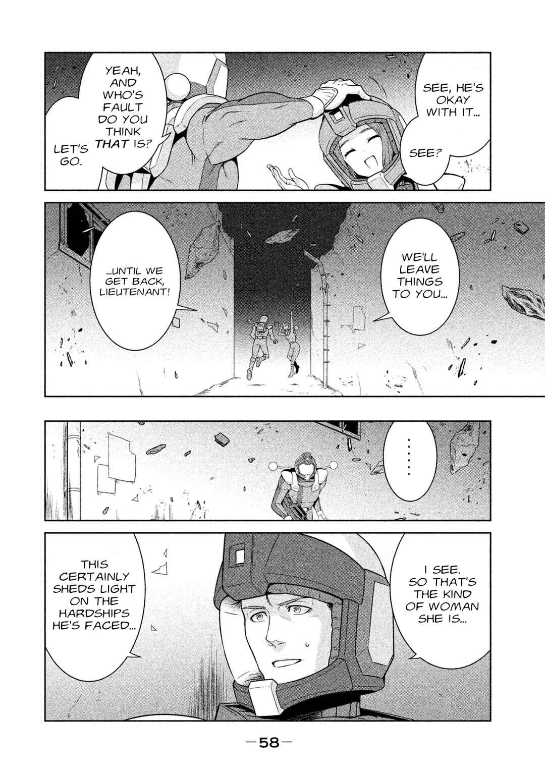 Kidou Senshi Gundam Twilight Axis Chapter 1 - Page 55