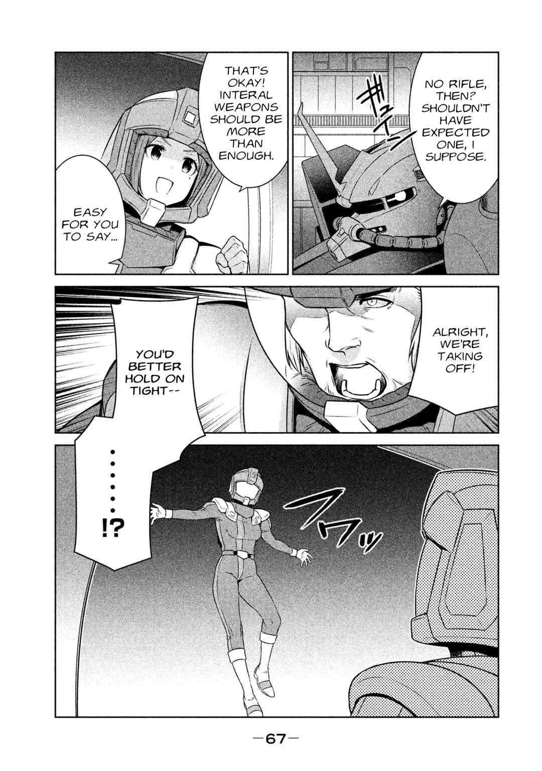 Kidou Senshi Gundam Twilight Axis Chapter 1 - Page 63