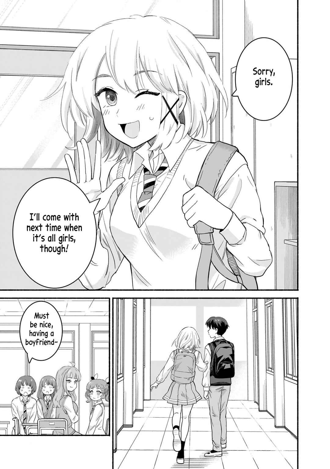 Nee, Mou Isso Tsukiacchau? Osananajimi no Bishoujo ni Tanomarete, Kamofura Kareshi Hajimemashita Chapter 37 - Page 3