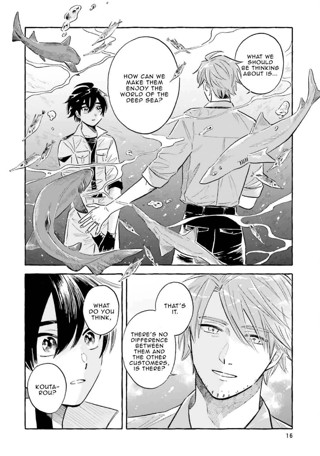 Magmell Shinkai Suizokukan Chapter 38 - Page 14