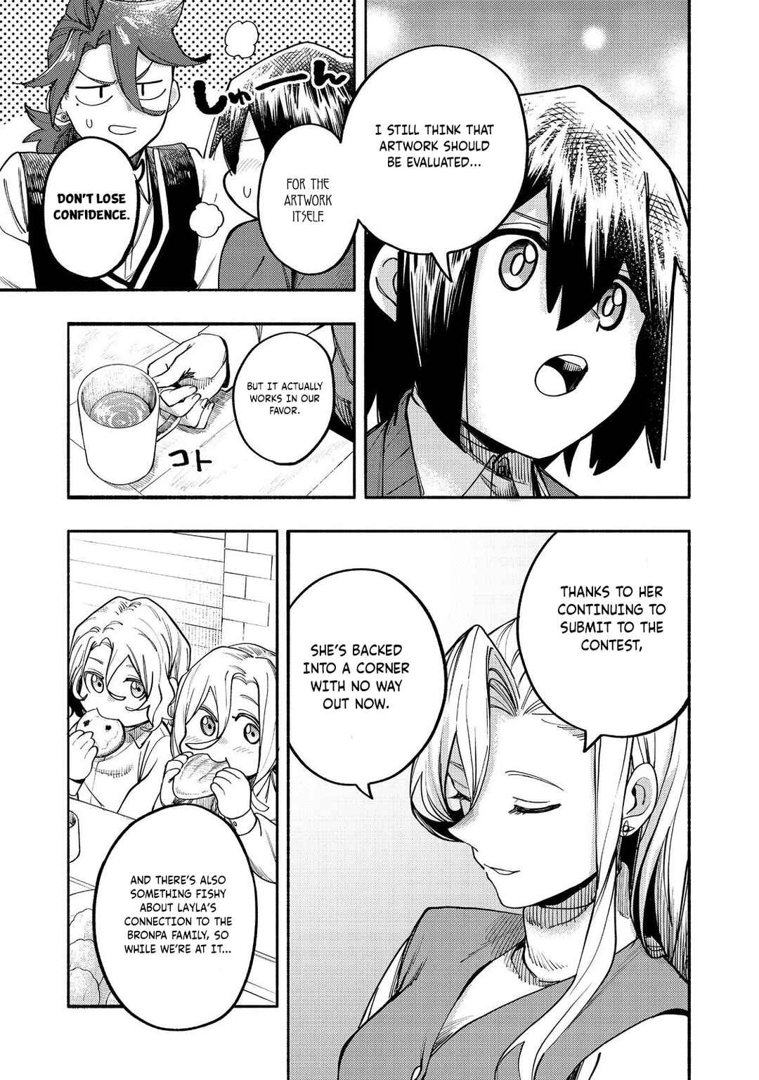 Kyou mo E ni Kaita Mochi ga Umai Chapter 40 - Page 22