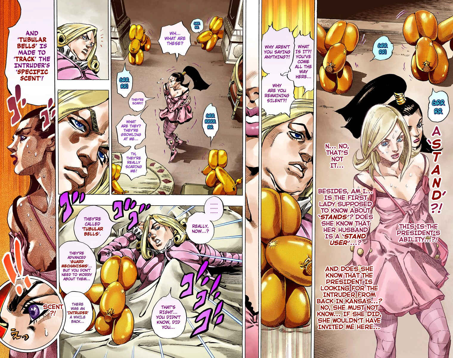 JoJo no Kimyou na Bouken: Part 7 - Steel Ball Run Color-ban Chapter 49 - Page 36