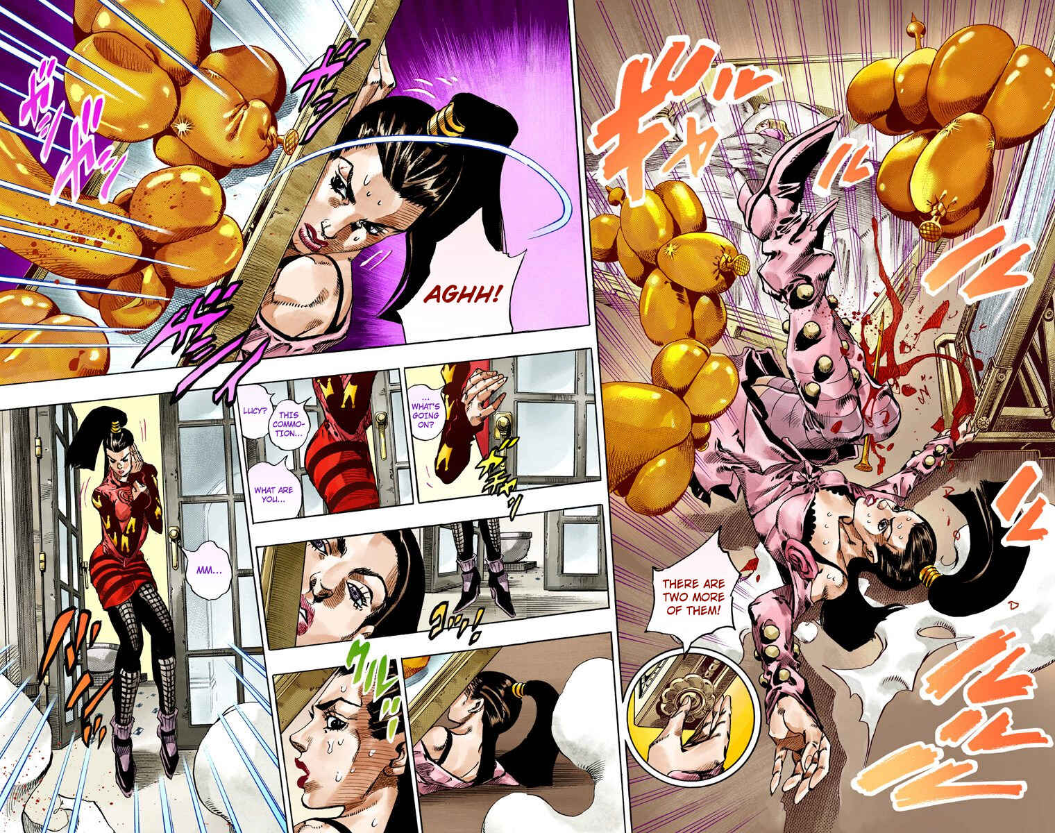 JoJo no Kimyou na Bouken: Part 7 - Steel Ball Run Color-ban Chapter 49 - Page 46
