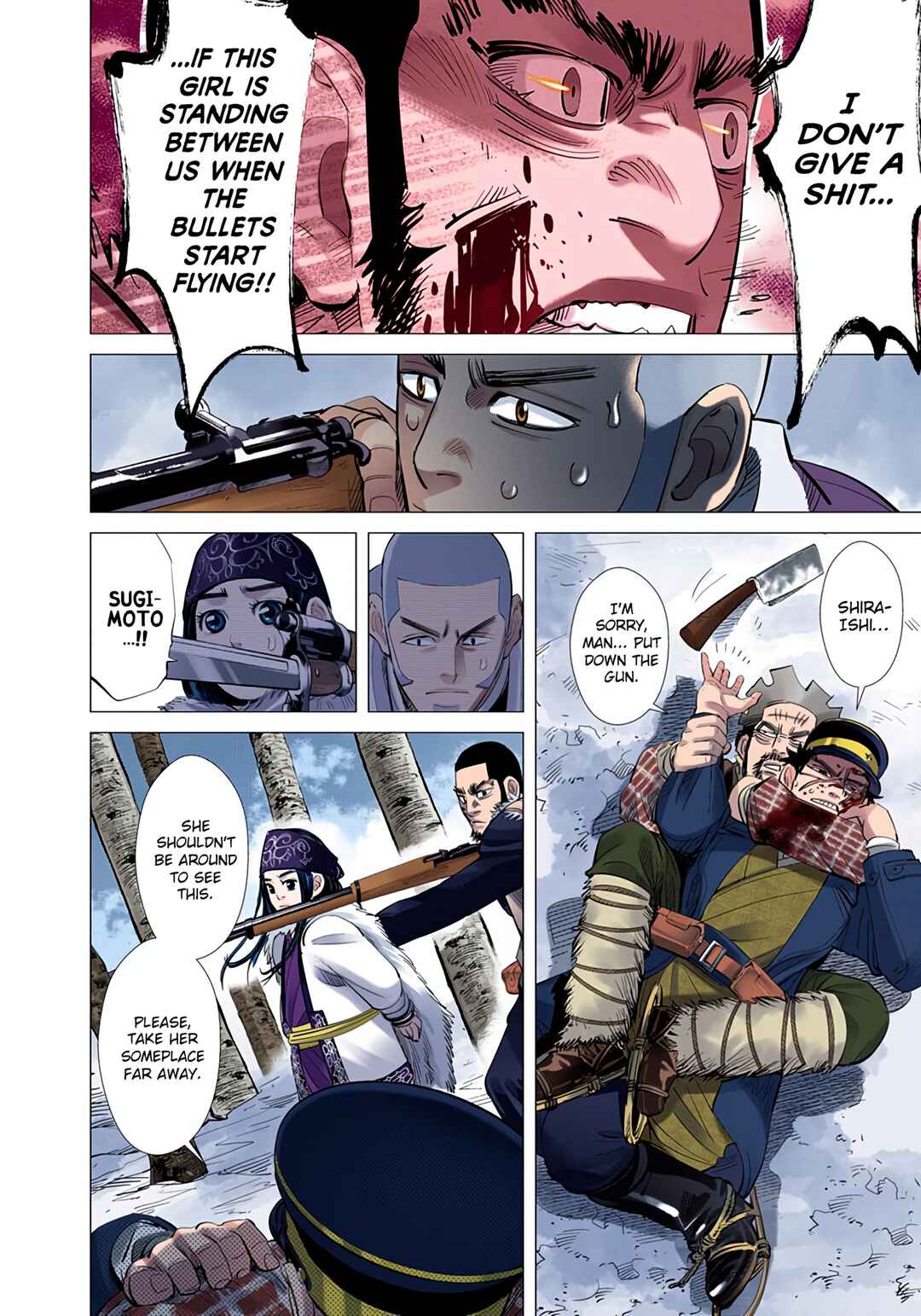 Golden Kamuy (Official Colored) Chapter 28 - Page 12