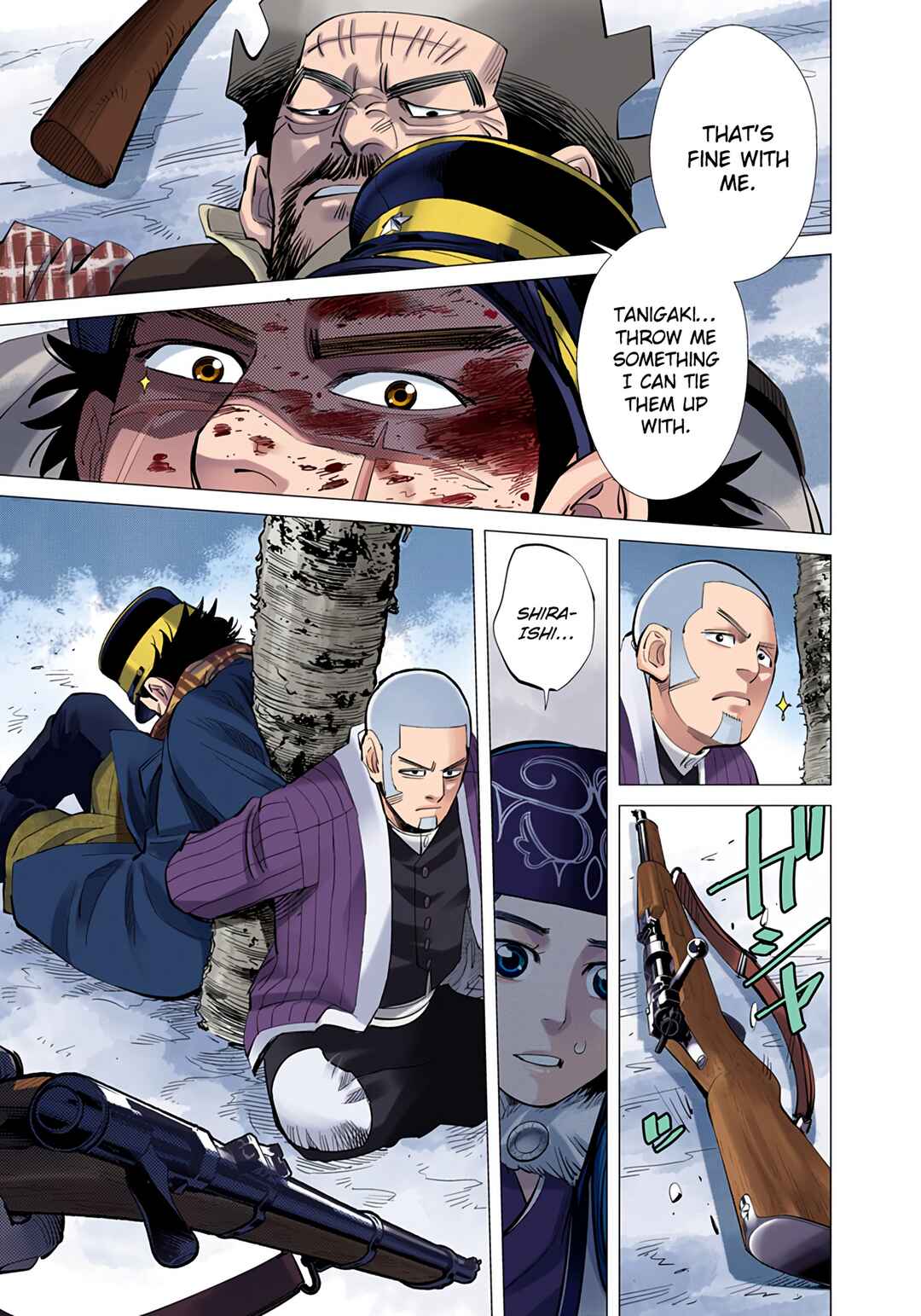 Golden Kamuy (Official Colored) Chapter 28 - Page 13