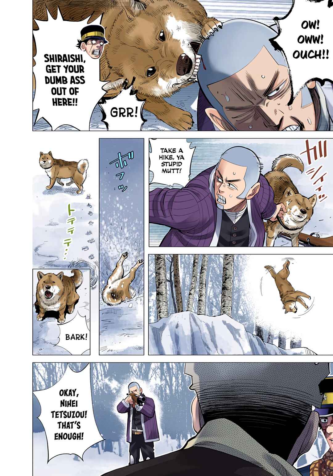 Golden Kamuy (Official Colored) Chapter 28 - Page 8