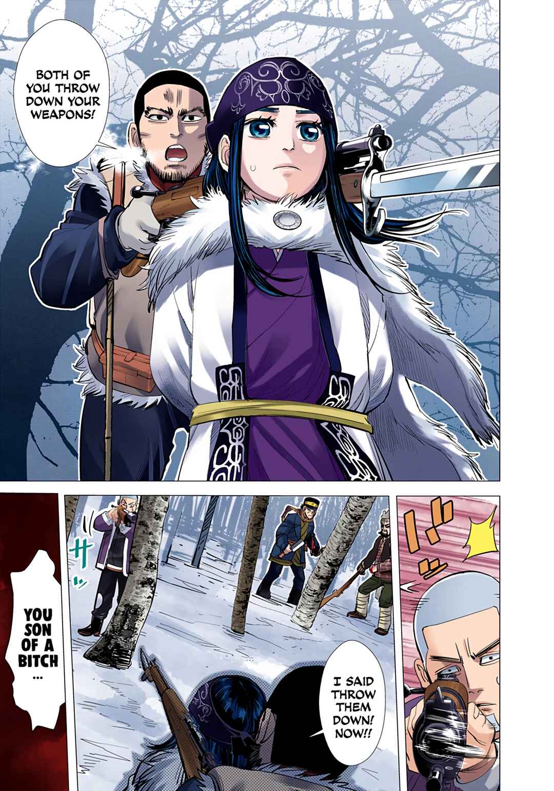 Golden Kamuy (Official Colored) Chapter 28 - Page 9