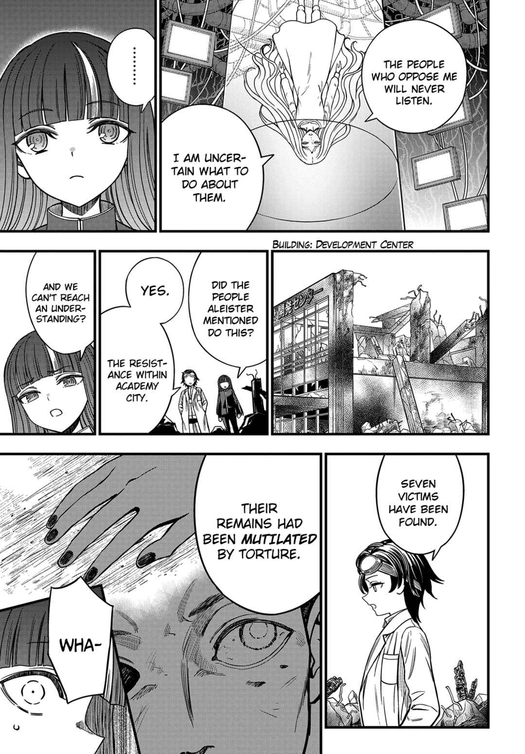 Toaru Majutsu no Index Gaiden - Toaru Kagaku no Mental Out Chapter 34.2 - Page 13