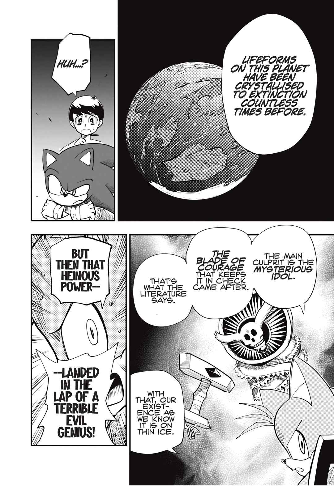 Sonic to Yuuki no Tsurugi Chapter 3 - Page 10