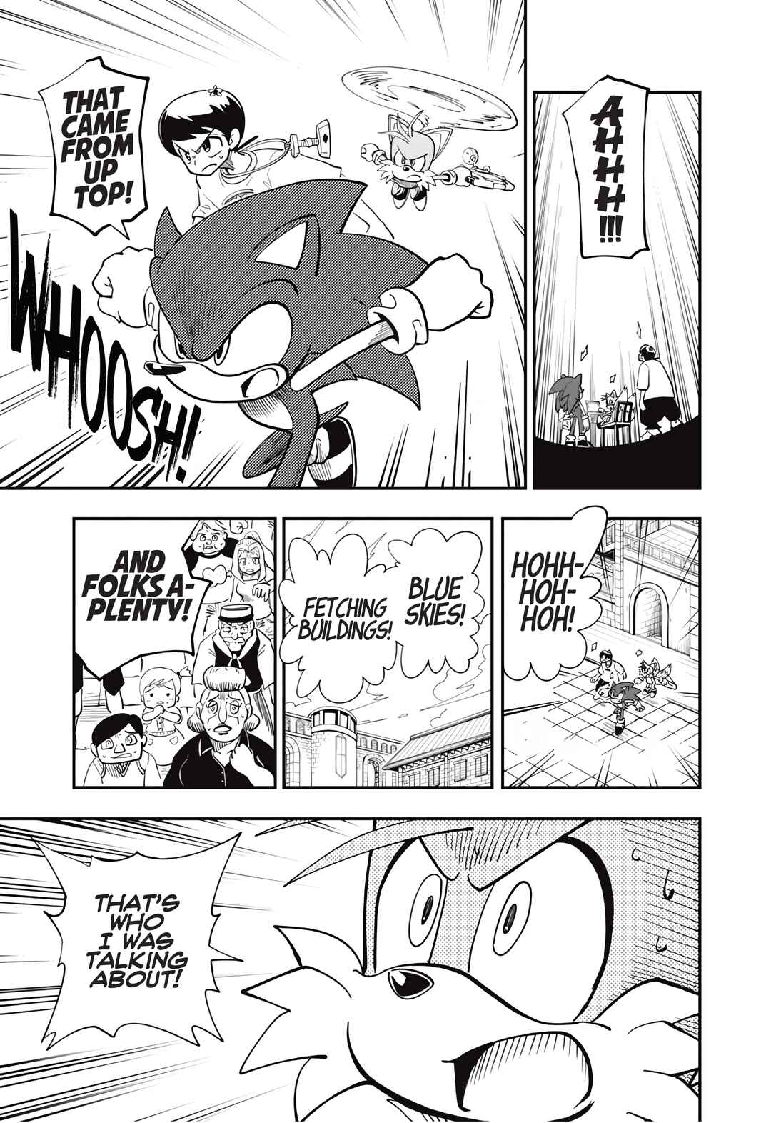 Sonic to Yuuki no Tsurugi Chapter 3 - Page 11