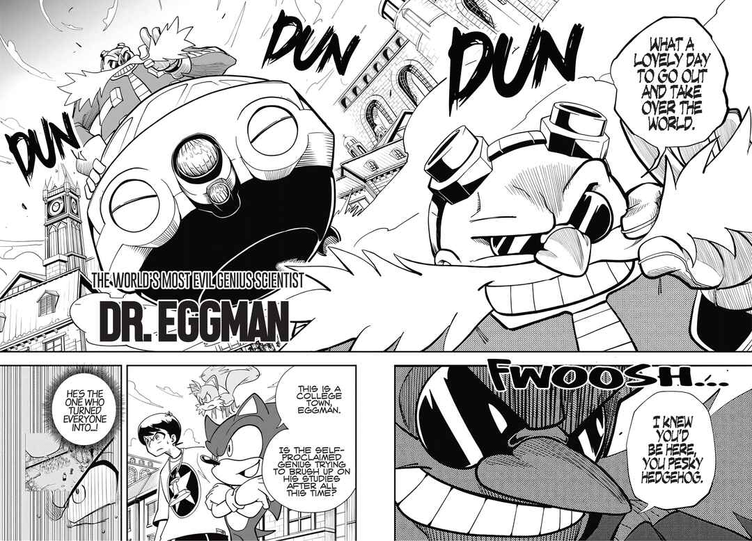 Sonic to Yuuki no Tsurugi Chapter 3 - Page 12