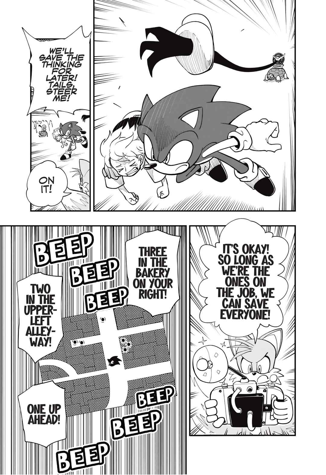 Sonic to Yuuki no Tsurugi Chapter 3 - Page 16