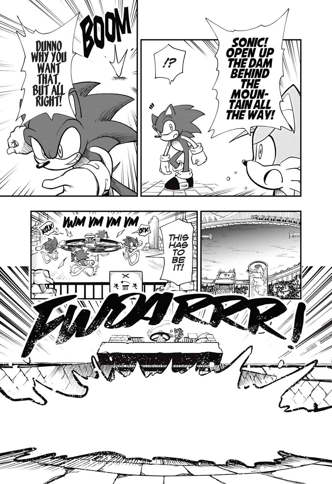 Sonic to Yuuki no Tsurugi Chapter 3 - Page 22