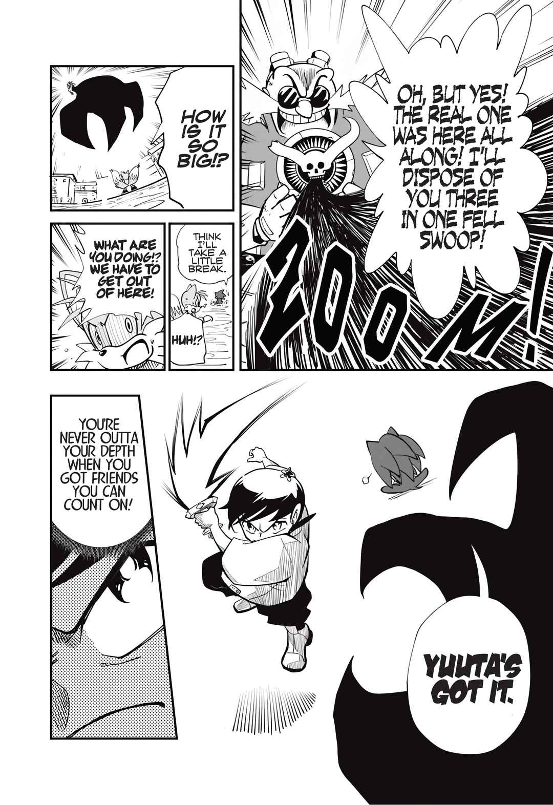 Sonic to Yuuki no Tsurugi Chapter 3 - Page 27