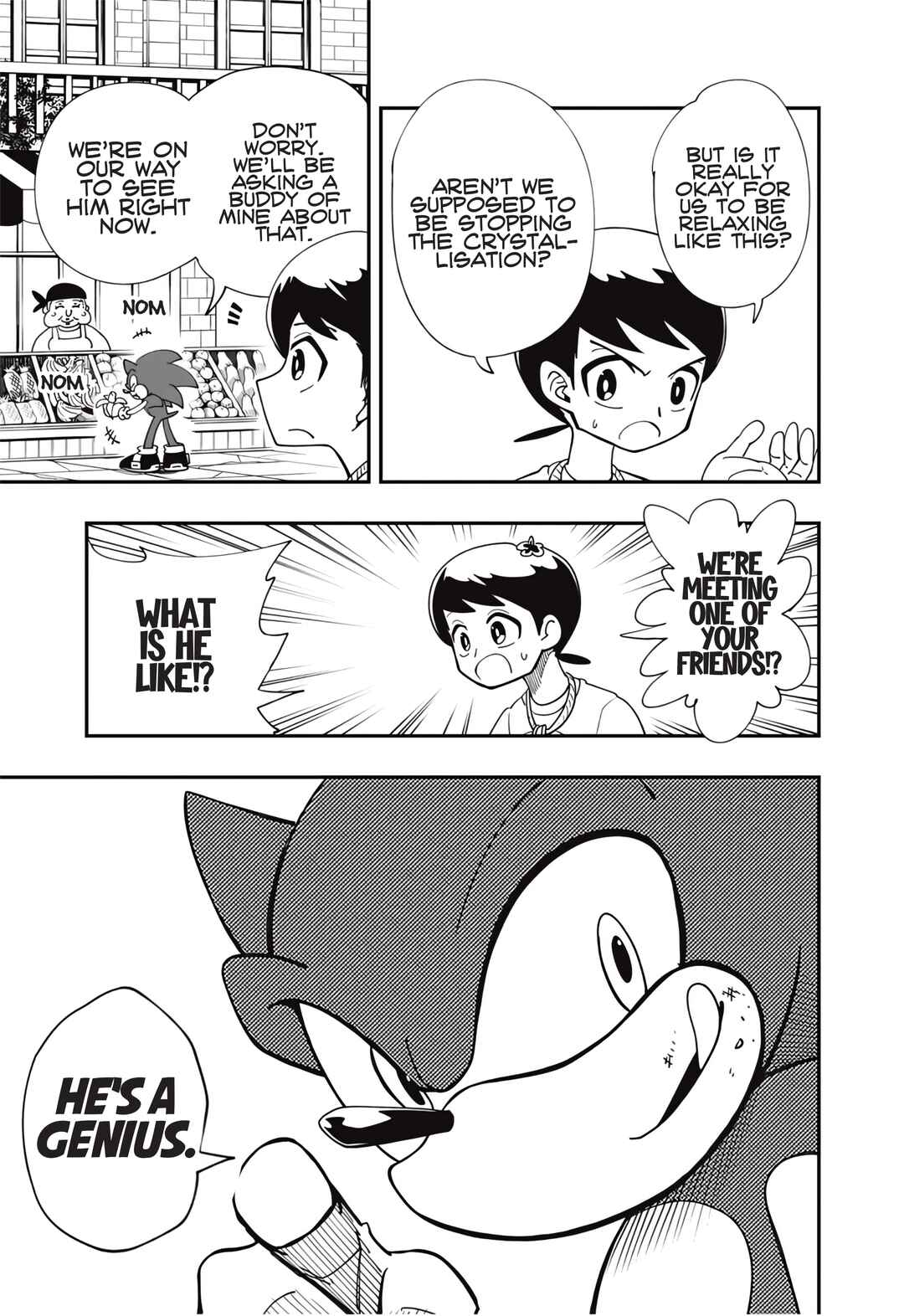 Sonic to Yuuki no Tsurugi Chapter 3 - Page 3